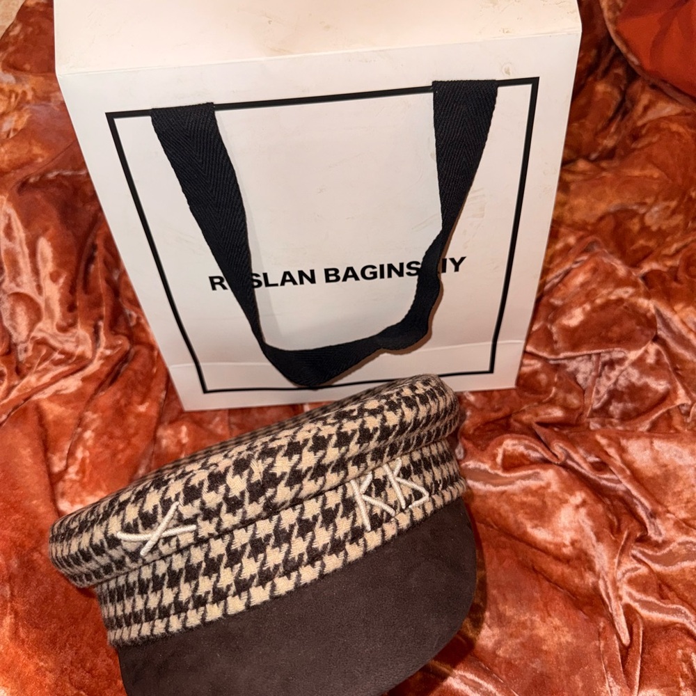Ruslan Baginskiy Houndstooth Cap